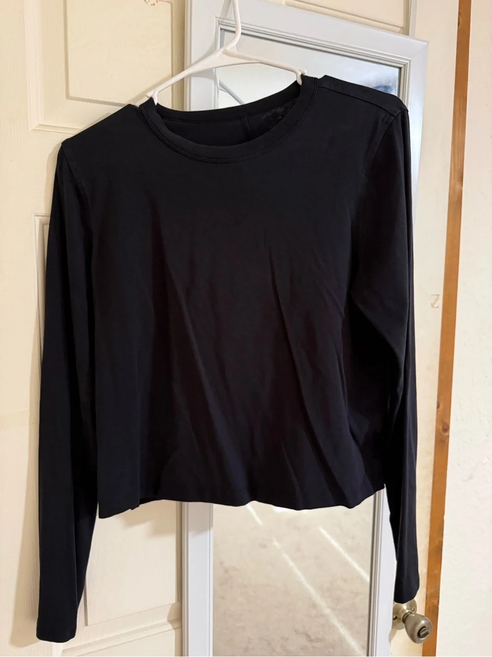 Lululemon Black Long-Sleeve Top